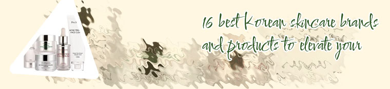 Best organic korean skin care products