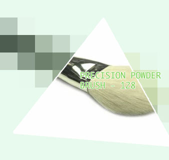 Big fluffy powder brush