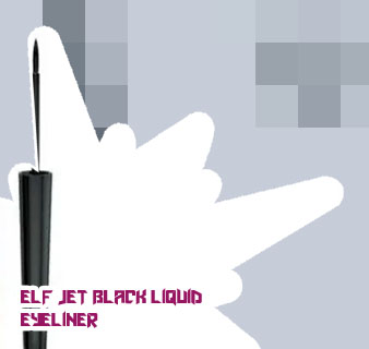 Elf black liquid eyeliner