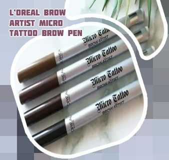 Eyebrow tattoo loreal