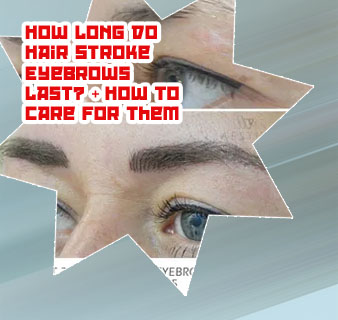 Hair stroke eyebrows