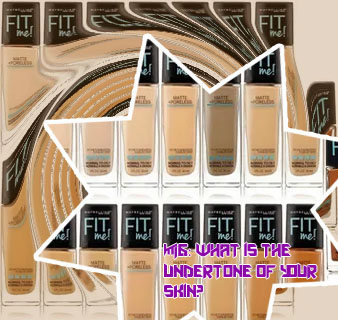 Maybelline fit me foundation skin tone