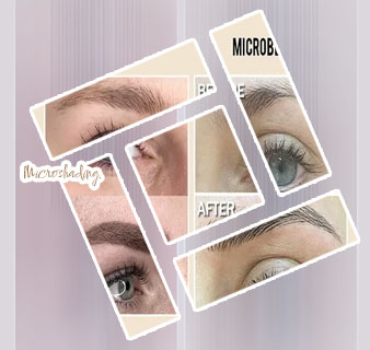 Microblading and microshading combo