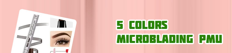 Microblading eyebrow fork tip pen