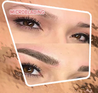 Natural looking microblading