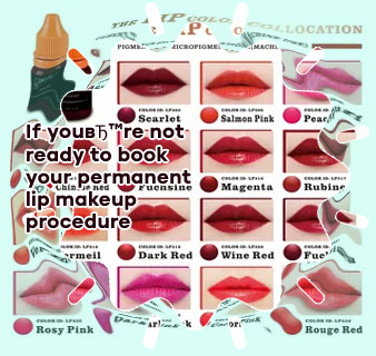 Permanent lip color cost