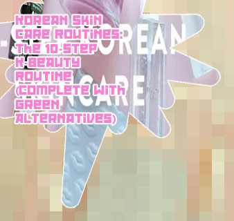 Step by step korean skin care
