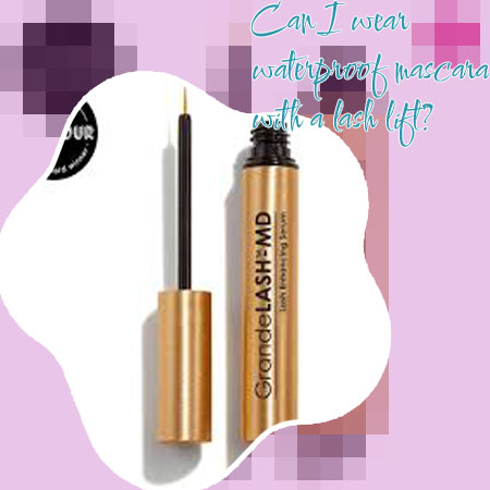 Can u put lash serum on with mascara